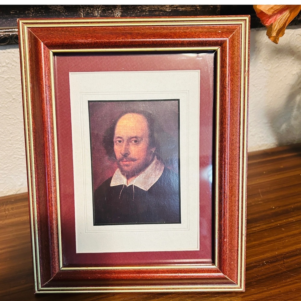William Shakespeare Chandos Portrait Framed Print National Portrait Gallery